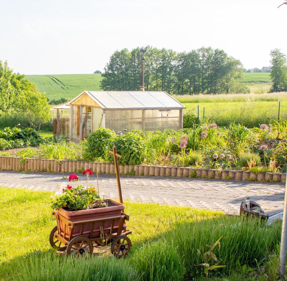 Ferienwohnung Am Kugelbaum Lunzenau Luaran gambar